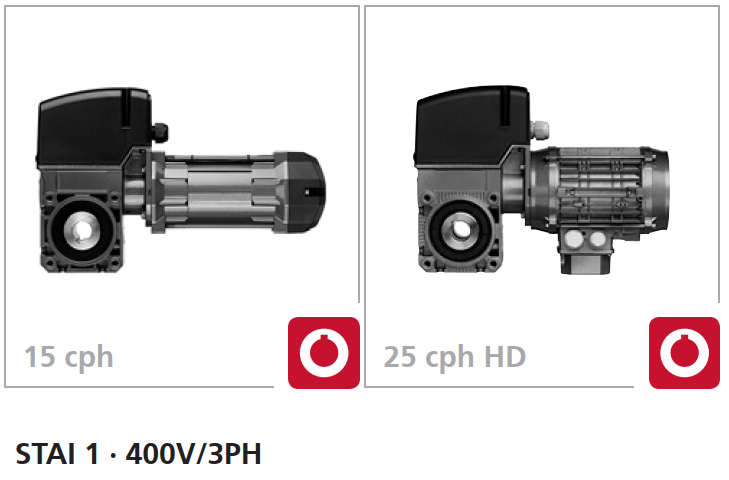 Marantec Getriebemotoren, Ersatz STAI1 | 400V-3PH, 25,4 mm